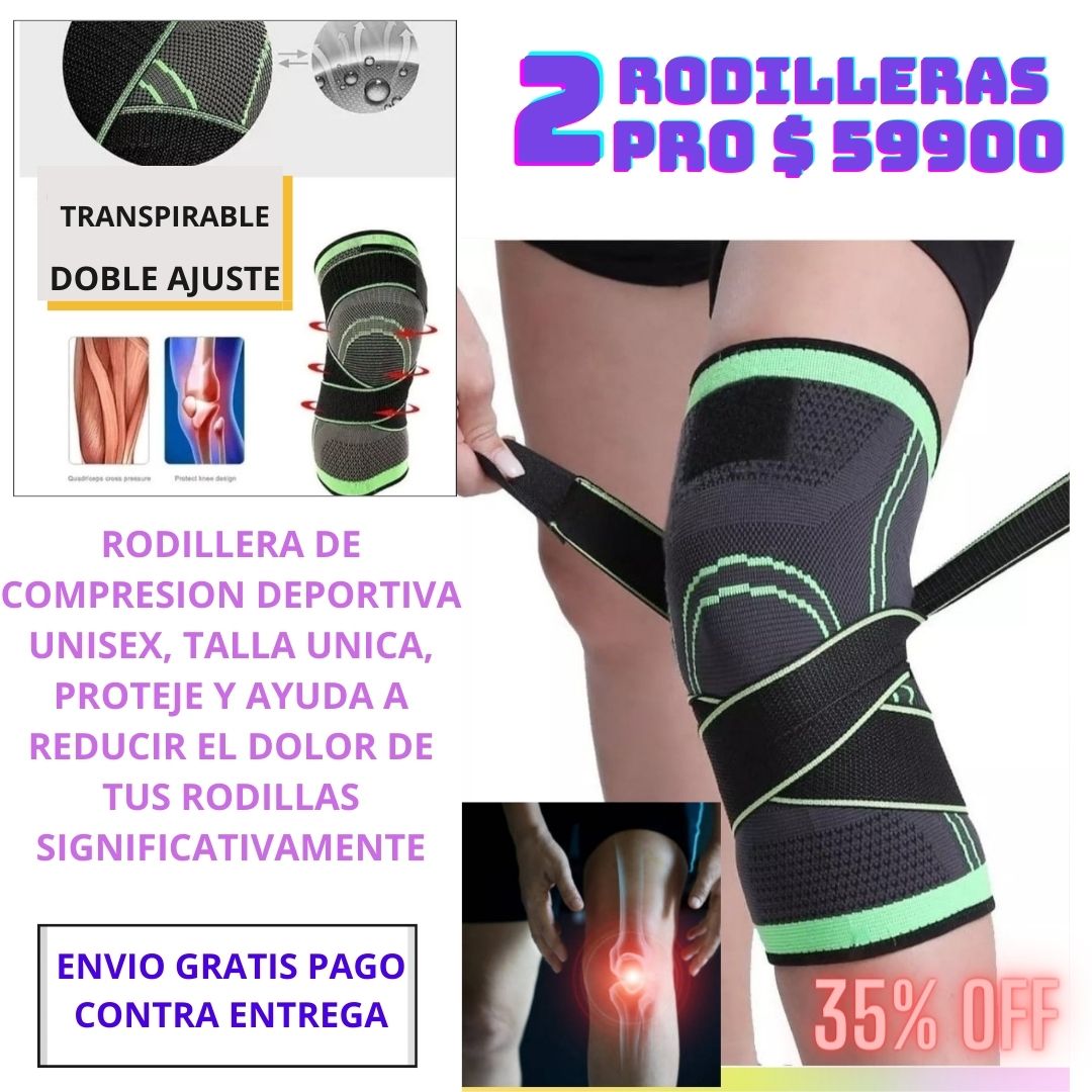 RODILLERA™ DE COMPRESION DEPORTIVA