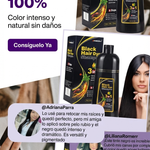 Herbal hair dye shampoo