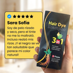 Herbal hair dye shampoo