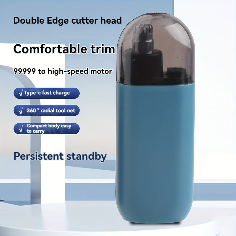 Recortador de cabello de nariz portátil recargable para hombres y mujeres