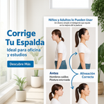 Corrector de postura inteligente con sensor de movimiento