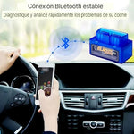 Mini ELM327 V2.1 OBD 2 Bluetooth Escáner de Diagnóstico para Vehículos. Codigos de Falla