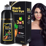 Herbal hair dye shampoo
